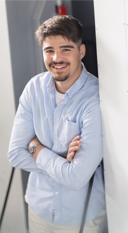 Gonza Montenegro, designer of the RawWatt generator